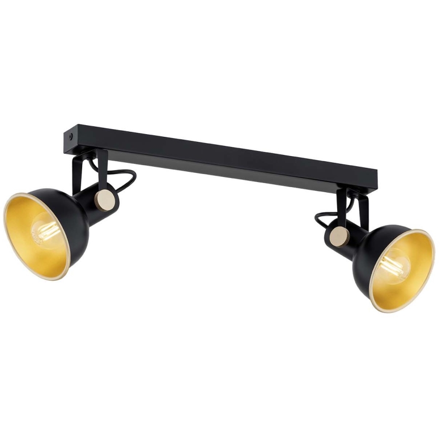 Argon 7142 - Spotlight LENORA 2xE14/7W/230V svart