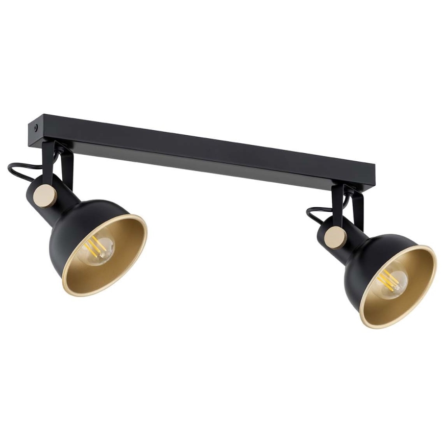 Argon 7142 - Spotlight LENORA 2xE14/7W/230V svart
