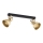 Argon 7144 - Spotlight LENORA 2xE14/7W/230V guld/svart