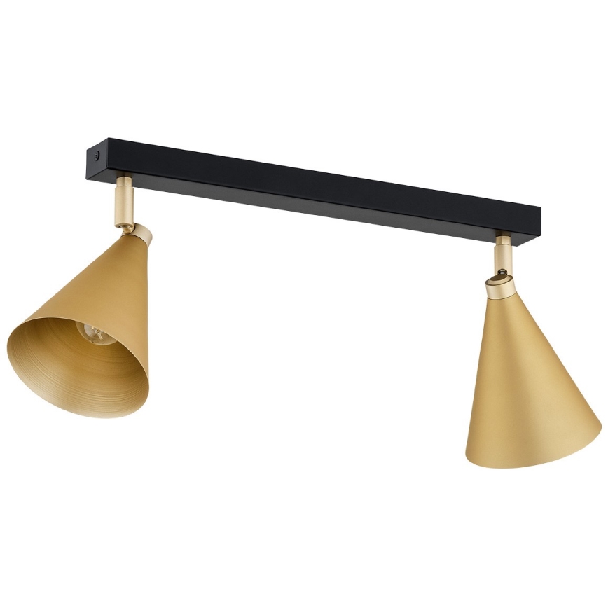 Argon 7149 - Spotlight LUCINDA 2xE14/7W/230V guld
