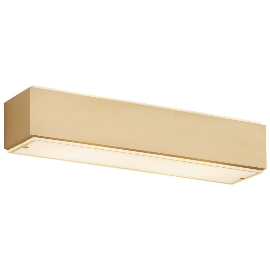 Argon 7166 - Vägglampa CARLSON 2xE27/15W/230V 40 cm guld