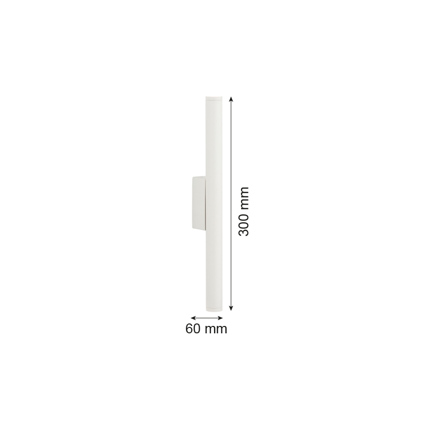Argon 7223 - LED väggbelysning GRECO 2xLED/4,2W/230V 3000K vit