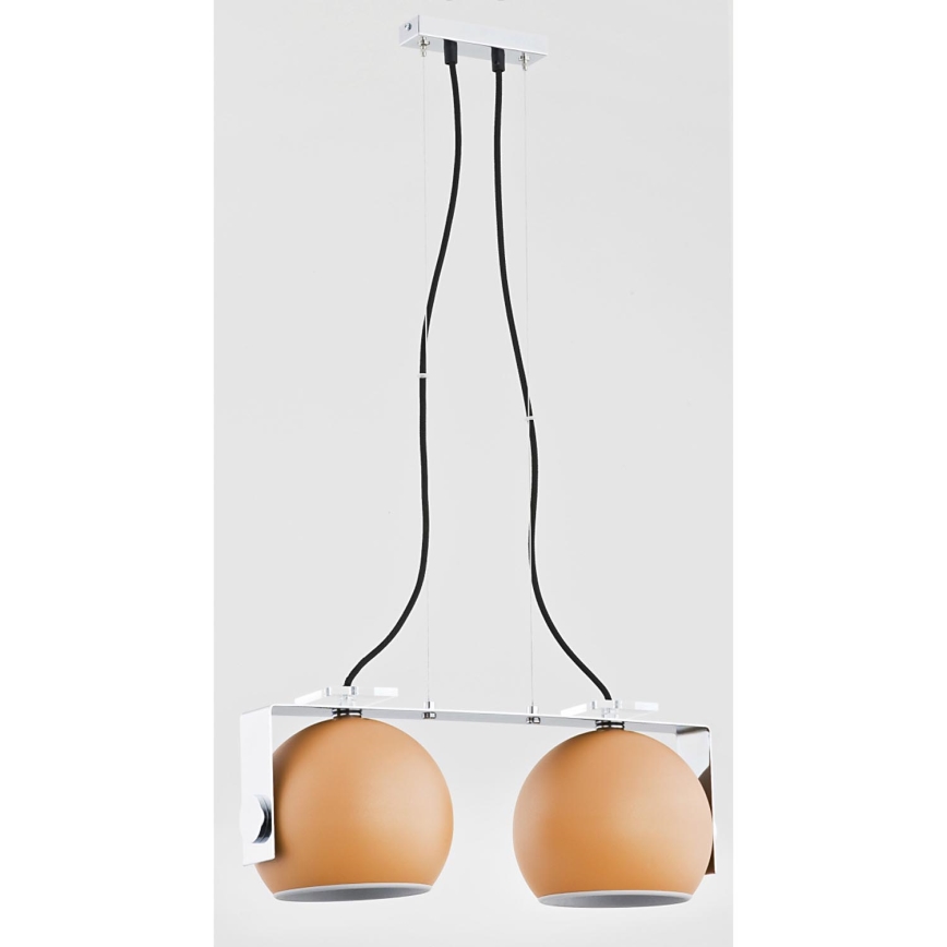 Argon 757 - Hängande lampa MALMO 2xE27/60W