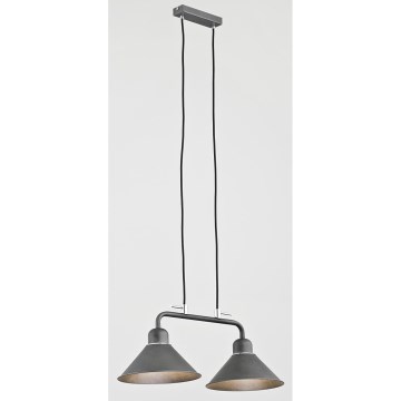 Argon 767 - Hängande lampa DŻERBA 2xE27/60W/230V