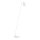 Argon 8001 - Golv lampa AVALONE 1xE27/15W/230V vit
