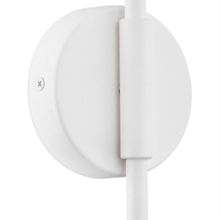 Argon 8007 - Vägglampa AVALONE 1xE27/15W/230V 57 cm vit/gyllene