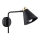 Argon 8008 - Vägglampa AVALONE 1xE27/15W/230V 34 cm svart/gyllene