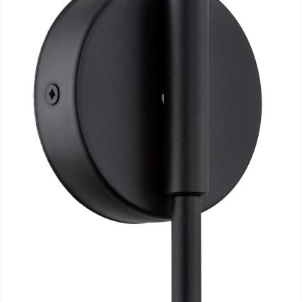 Argon 8008 - Vägglampa AVALONE 1xE27/15W/230V 34 cm svart/gyllene