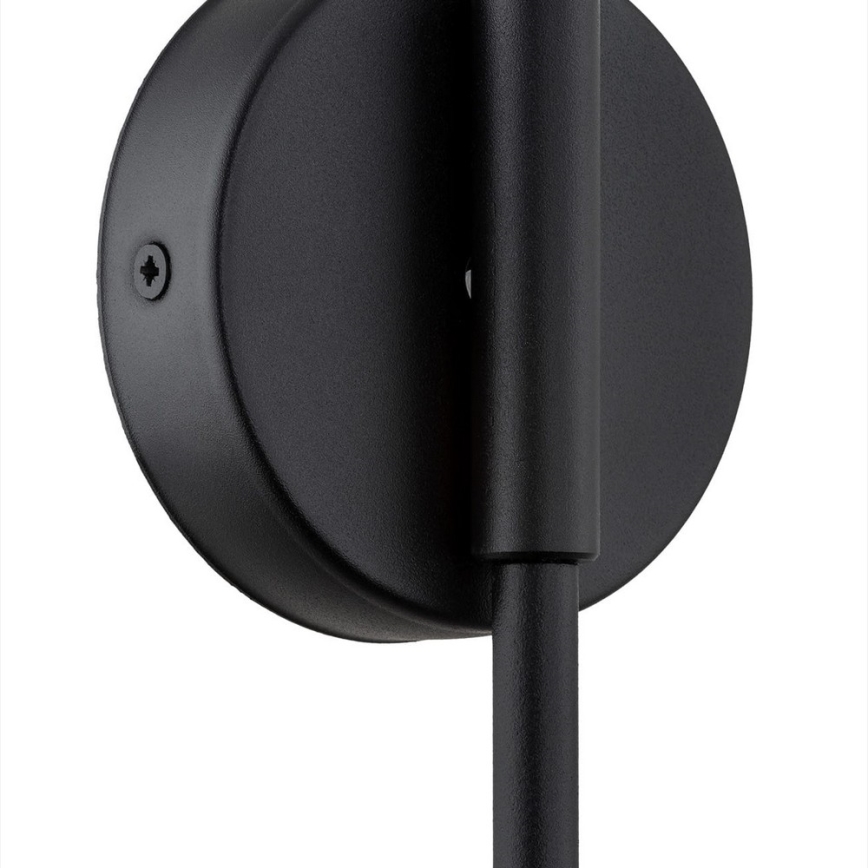 Argon 8008 - Vägglampa AVALONE 1xE27/15W/230V 34 cm svart/gyllene
