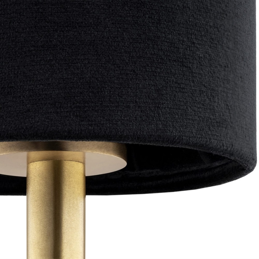 Argon 8031 - Bordslampa ABRUZZO 1xE14/7W/230V mässing/svart