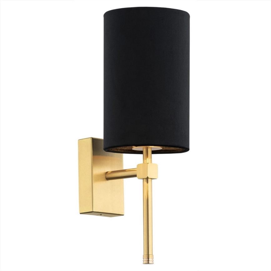 Argon 8035 - Vägglampa ABRUZZO 1xE14/7W/230V mässing/svart