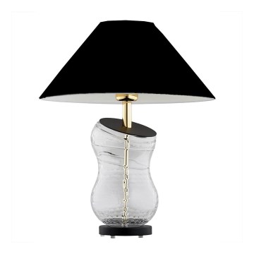 Argon 8037 - Bordslampa VENETO 1xE27/15W/230V svart/mässing