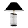 Argon 8037 - Bordslampa VENETO 1xE27/15W/230V svart/mässing