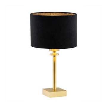 Argon 8049 - Bordslampa ABBANO 1xE27/15W/230V mässing/svart