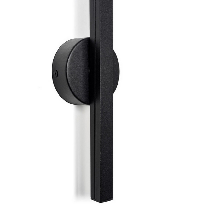 Argon 8051 - LED väggbelysning ASSE LED/10W/230V svart