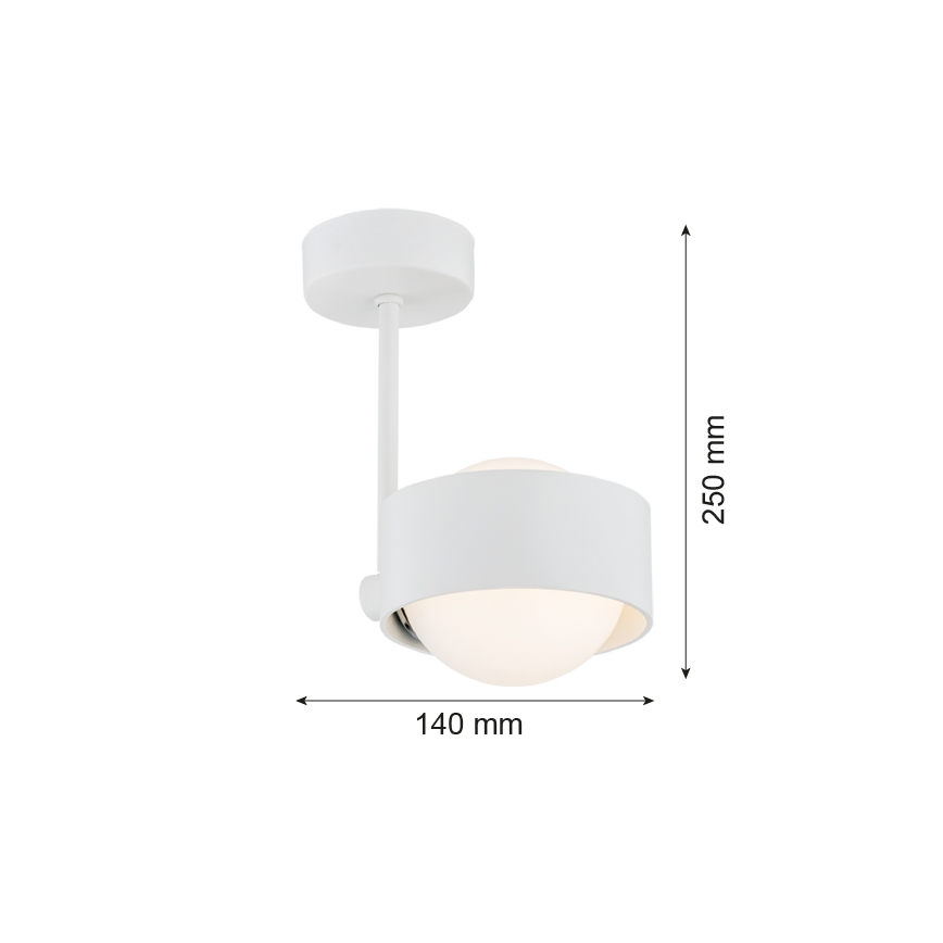 Argon 8058 - Pendelkrona MASSIMO PLUS 1xG9/6W/230V vit