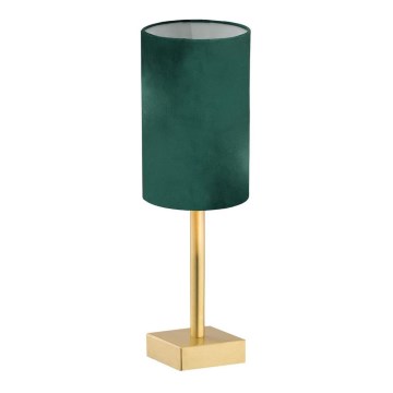 Argon 8108 - Bordslampa ABRUZZO 1xE14/7W/230V mässing/grön