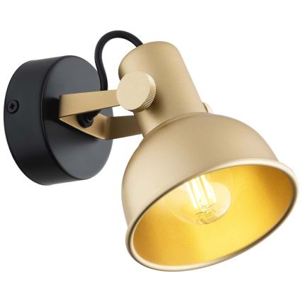 Argon 8248 - Spotlight LENORA 1xE14/7W/230V guld/svart