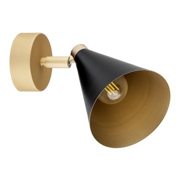 Argon 8279 - Spotlight LUCINDA 1xE14/7W/230V svart/guld