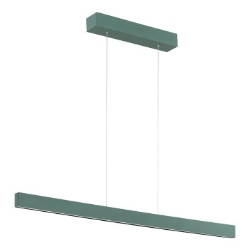 Argon 8305 - LED ljuskrona med textilsladd BALANS LED/35W/230V 3000K grön