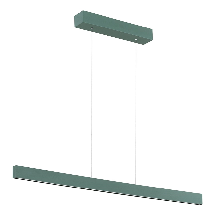 Argon 8305 - LED ljuskrona med textilsladd BALANS LED/35W/230V 3000K grön