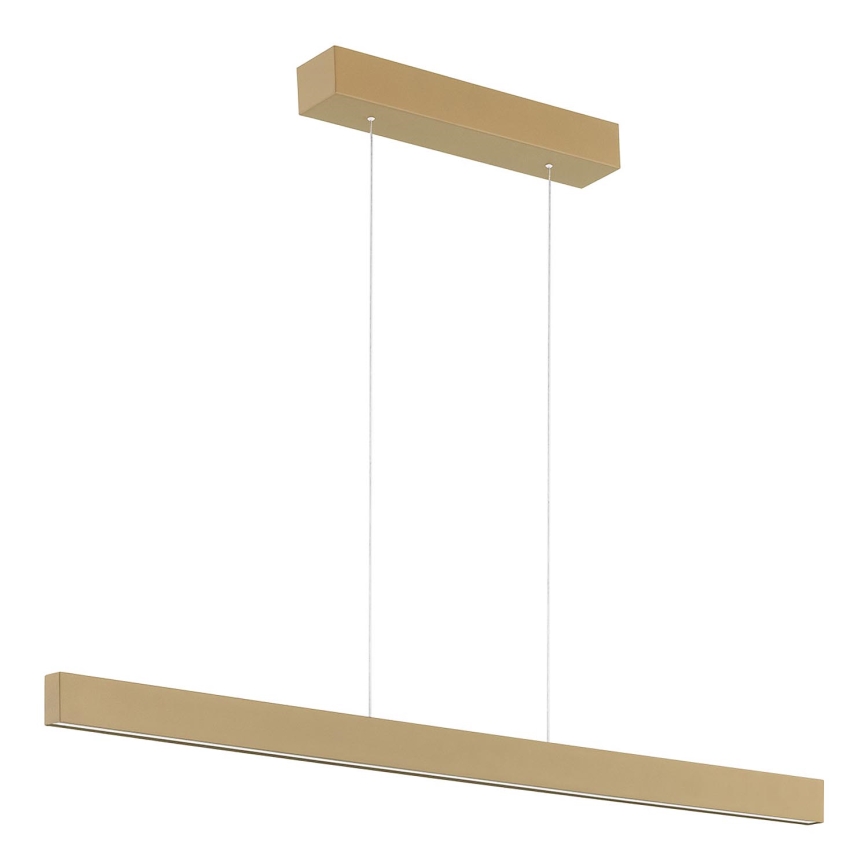 Argon 8306 - LED ljuskrona med textilsladd BALANS LED/35W/230V 3000K guld