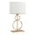 Argon 8310 - Bordslampa PERSEO 1xE27/15W/230V 42 cm grädde/guld