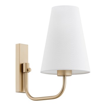 Argon 8312 - Vägglampa SAFIANO 1xE27/15W/230V guld