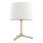 Argon 8318 - Bordslampa CAVALINO 1xE27/15W/230V 39 cm grädde/guld