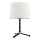Argon 8319 - Bordslampa CAVALINO 1xE27/15W/230V 39 cm grädde/svart