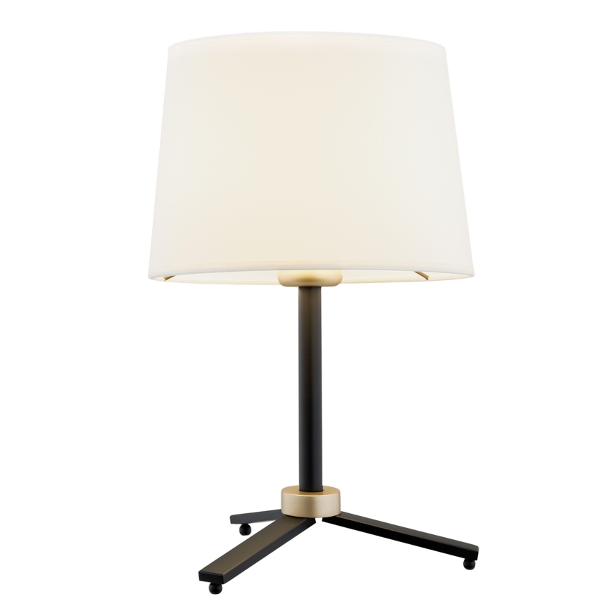 Argon 8319 - Bordslampa CAVALINO 1xE27/15W/230V 39 cm grädde/svart
