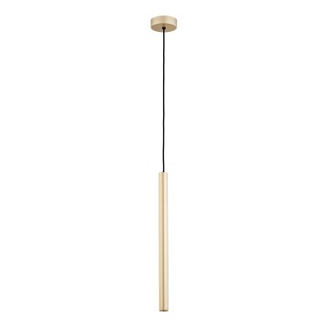 Argon 8327 - LED ljuskrona med textilsladd RIO LED/4,2W/230V 3000K guld
