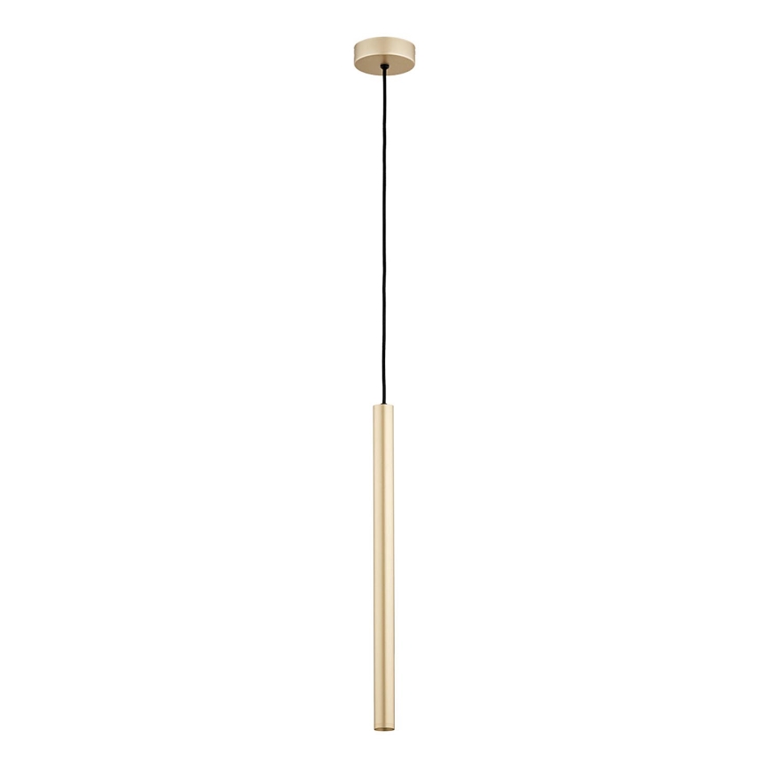 Argon 8327 - LED ljuskrona med textilsladd RIO LED/4,2W/230V 3000K guld