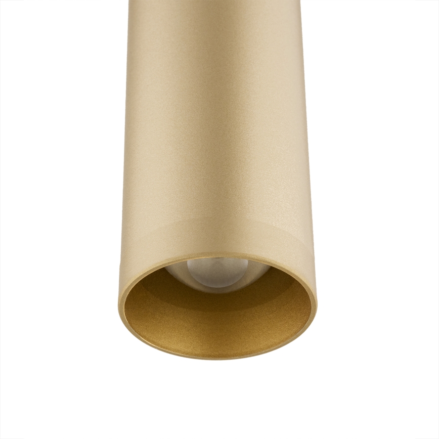 Argon 8327 - LED ljuskrona med textilsladd RIO LED/4,2W/230V 3000K guld