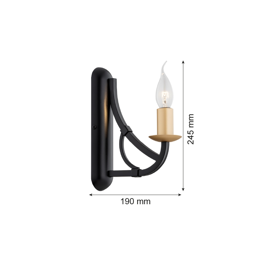 Argon 8355 - Vägglampa LORENZO 1xE14/7W/230V