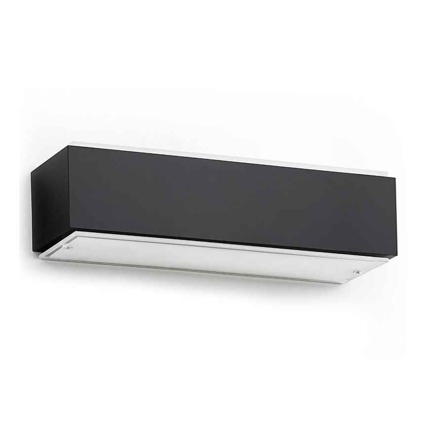 Argon 8366 - Vägglampa CARLSON 1xE27/15W/230V 30 cm svart