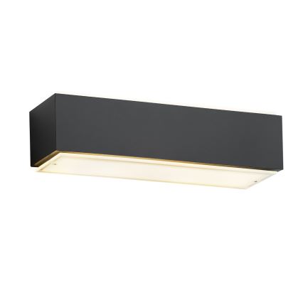 Argon 8366 - Vägglampa CARLSON 1xE27/15W/230V 30 cm svart