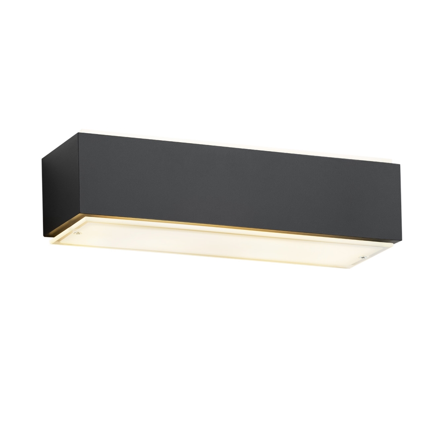 Argon 8366 - Vägglampa CARLSON 1xE27/15W/230V 30 cm svart