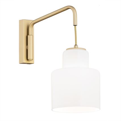Argon 8371 - Vägglampa DIUNA 1xE27/15W/230V guld