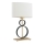 Argon 8373 - Bordslampa PERSEO 1xE27/15W/230V 42 cm grädde/svart