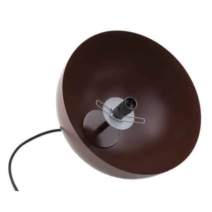 Argon 8444 - Ljuskrona med textilsladd PIAVA 1xE14/7W/230V alabaster brun