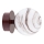 Argon 8455 - Vägglampa FABIO 1xE14/7W/230V alabaster brun