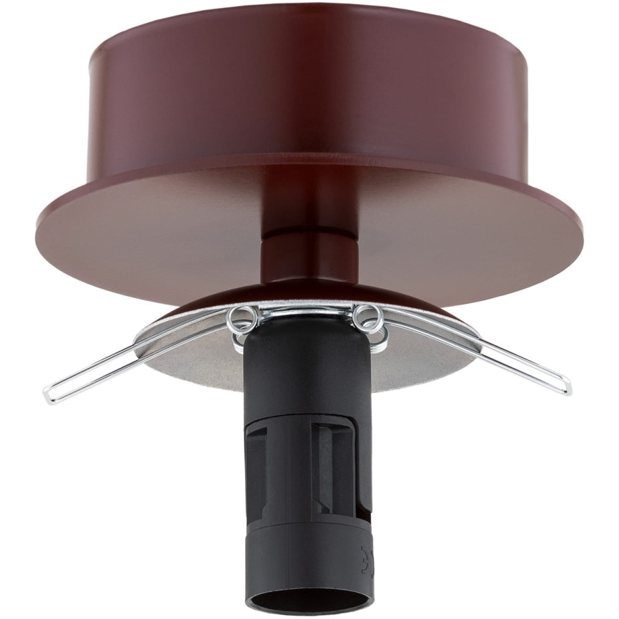 Argon 8455 - Vägglampa FABIO 1xE14/7W/230V alabaster brun