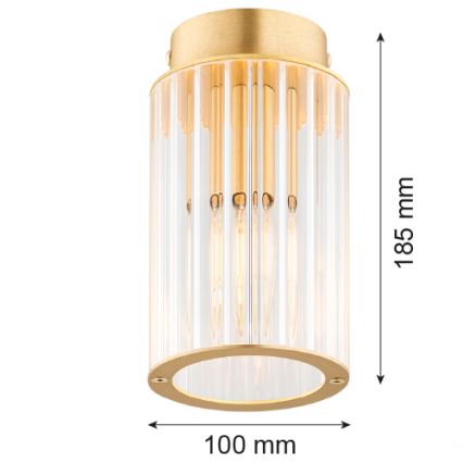Argon 8501 - Taklampa HAMPTON 1xE14/7W/230V guld