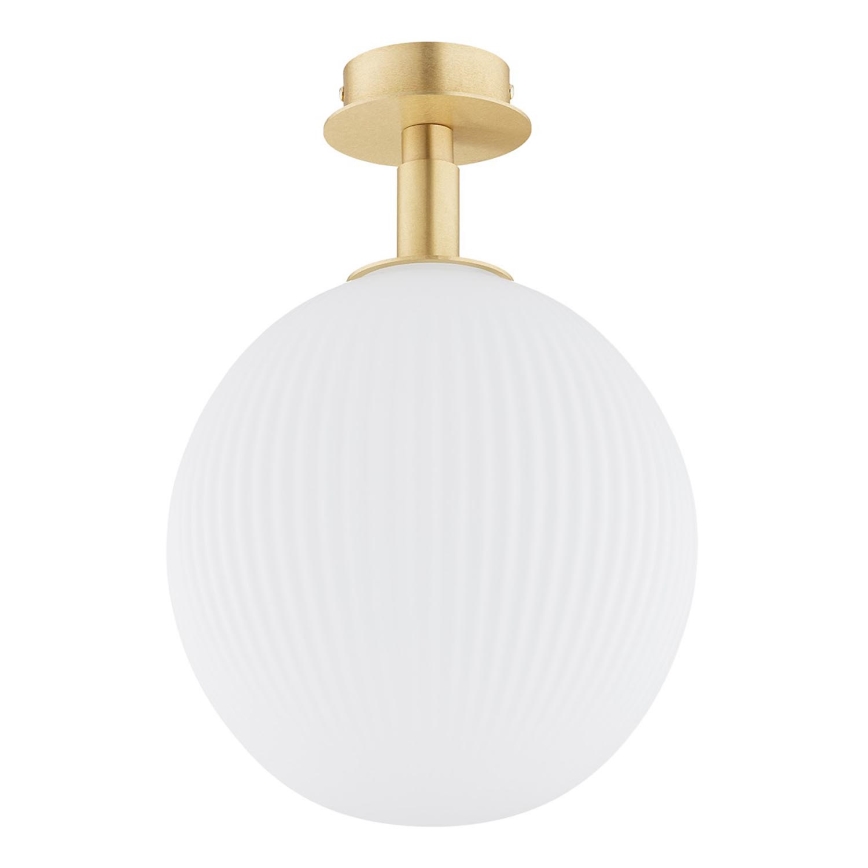 Argon 8505 - Taklampa PALOMA 1xE27/15W/230V guld/vit