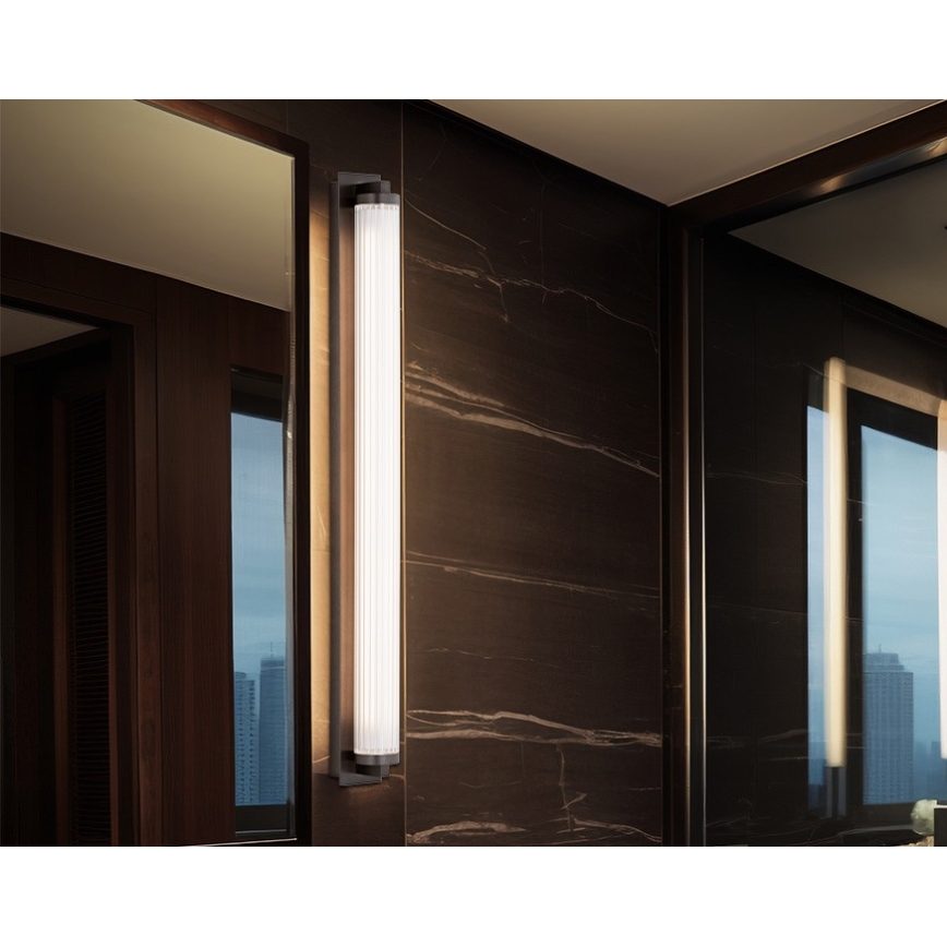 Argon 8623 - LED väggbelysning HAMPTON LED/34W/230V 3000K svart