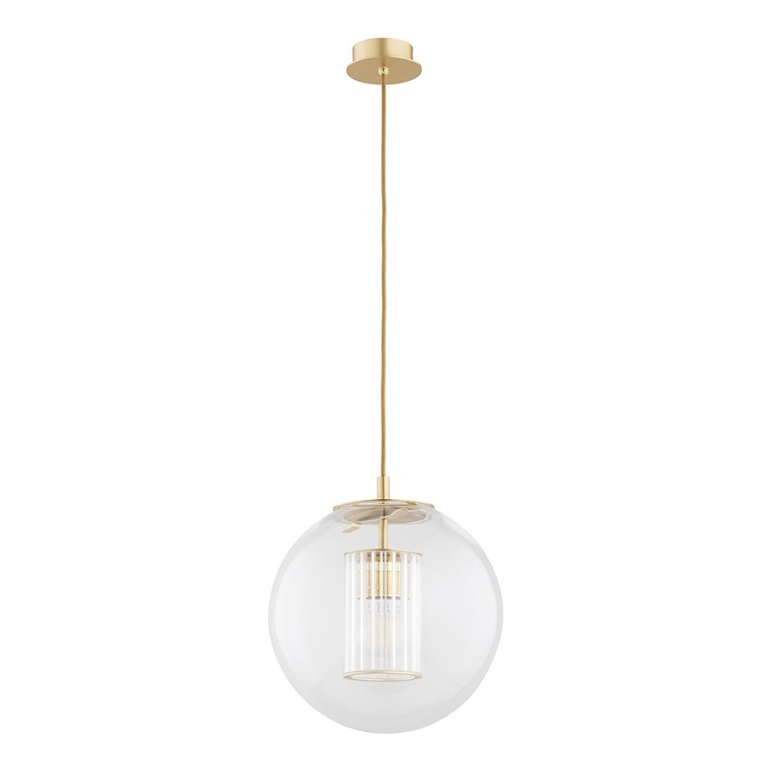 Argon 8626 - Ljuskrona med textilsladd HAMPTON 1xE27/15W/230V