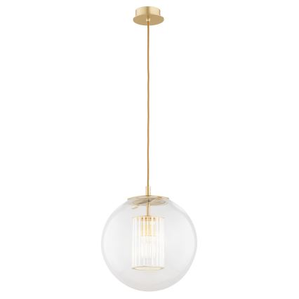 Argon 8626 - Ljuskrona med textilsladd HAMPTON 1xE27/15W/230V
