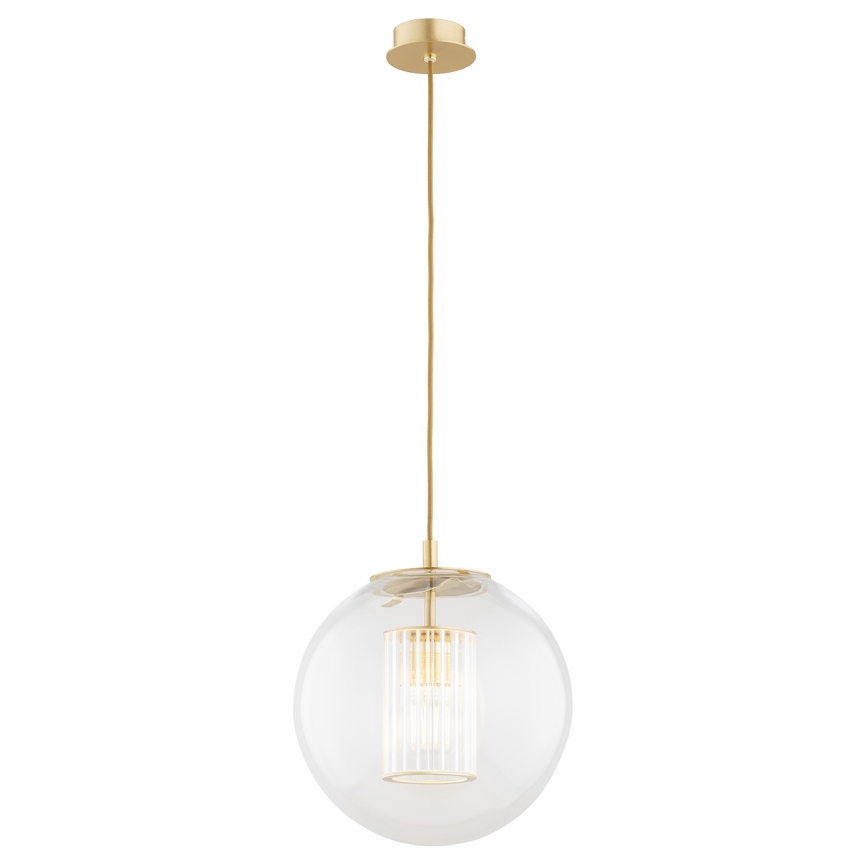 Argon 8626 - Ljuskrona med textilsladd HAMPTON 1xE27/15W/230V