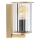 Argon 8752 - Vägglampa för utomhusbruk NORFOLK 1xE27/15W/230V IP44 guld